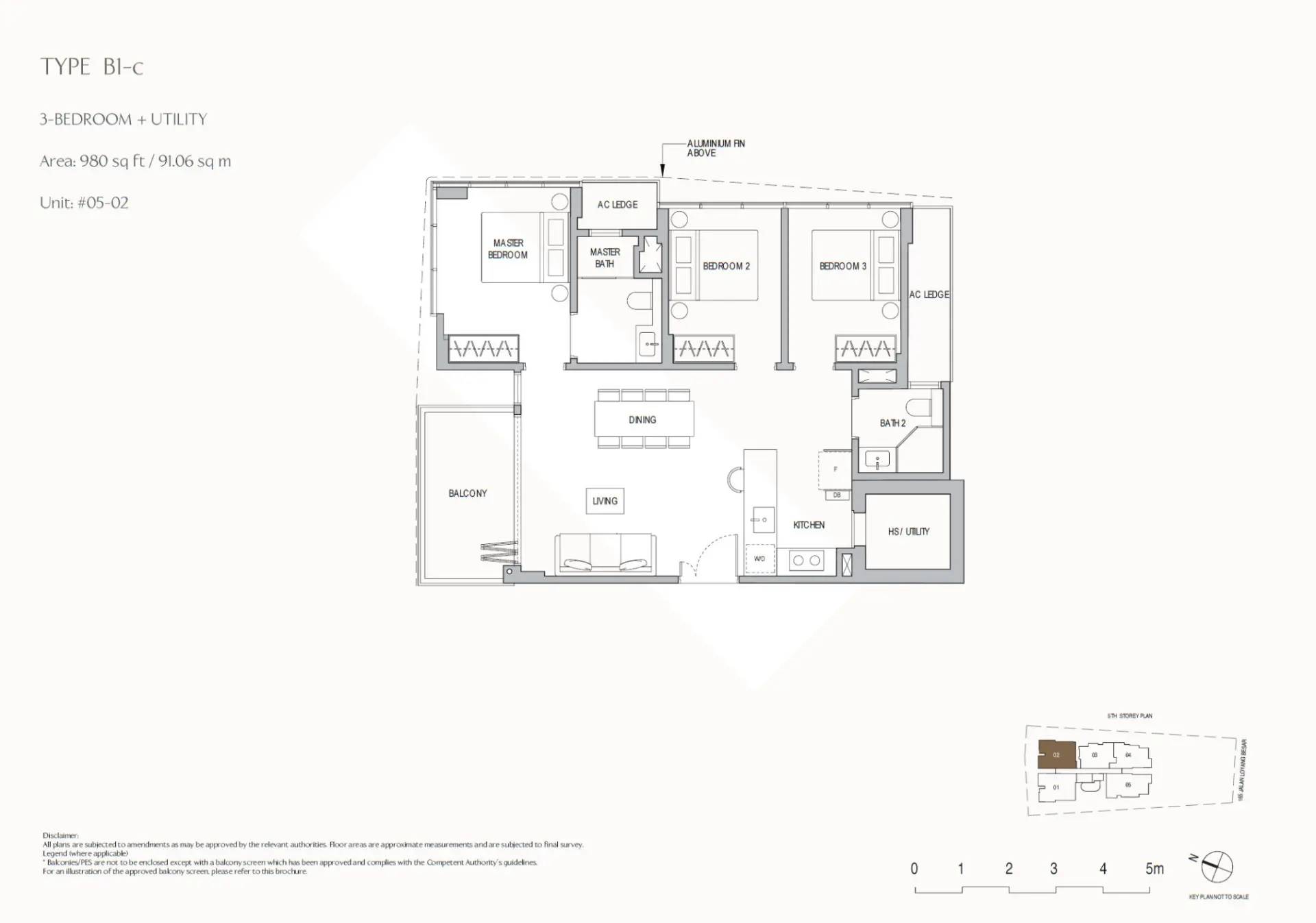 The Shorefront floorplan